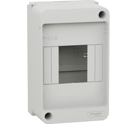 Навесной бокс Systeme Electric City9 Box без дверцы, 4 модуля EZ9EAA104