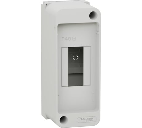 Навесной бокс Systeme Electric City9 Box без дверцы, 2 модуля EZ9EAA102