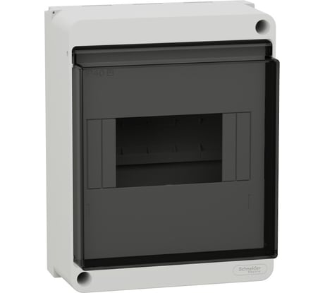 Бокс навесной с прозрачной дверцей Systeme Electric (Schneider Electric) City9 Box 6 модулей EZ9EAB106