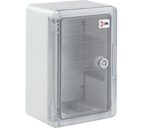 Щит ЭРА ЩМП-П 300х200х130, прозрачная дверь УХЛ1 IP65 IK10, пластиковый Б0052352