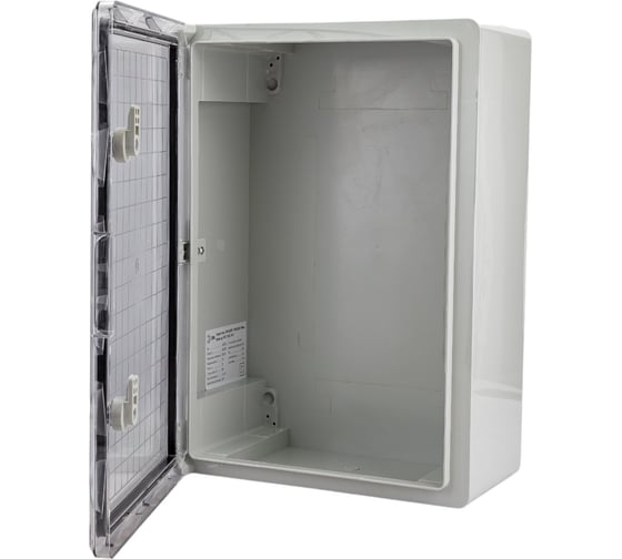 Щит ЭРА ЩМП-П 500х350х190, прозрачная дверь УХЛ1 IP65 IK10, пластиковый Б0052356 1