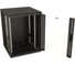 Настенный 19-дюймовый шкаф Hyperline TWB-0666-GP-RAL9004, 6U, 367x600x600мм, черный, 392628 2