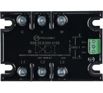 Модуль управления трехфазным электродвигателем Релеон вход 24в Dc; 2 реверс. выхода 25а, 48-440в Ac RS83290244183