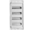 Электрошкаф TEHNOPLAST пластмассовый тип УФС, 48 автоматов IP 40 - U48FS 3001583 4