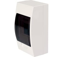 Бокс настенный STEKKER EBX50-5/04-50 4 модуля, белый, пластик, IP50, серия ArcaLight 50518