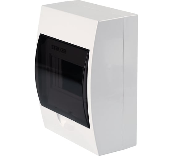 Бокс настенный STEKKER EBX50-5/06-50 6 модулей, белый, пластик, IP50, серия ArcaLight 50519