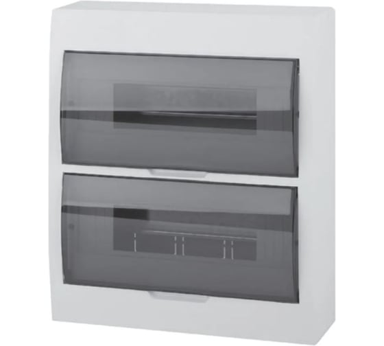 Бокс настенный STEKKER EBX50-5/24-50 24 модуля, белый, пластик, IP50, серия ArcaLight 50525