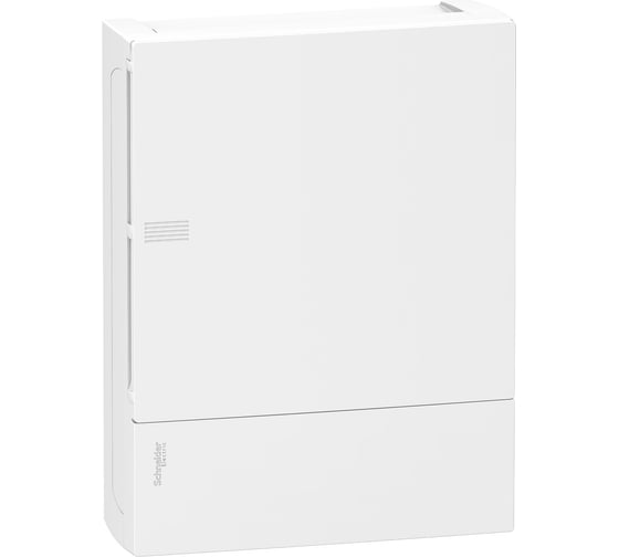 Навесной бокс Systeme Electric RESI9 MP Mini Pragma с белой дверью, 2 ряда, 24 модуля SE MIP12212 1