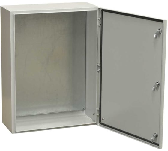 Корпус металлический с монтажной панелью Dekraft ЩРНМ, 650x500x220, IP55, RAL7035 32962DEK