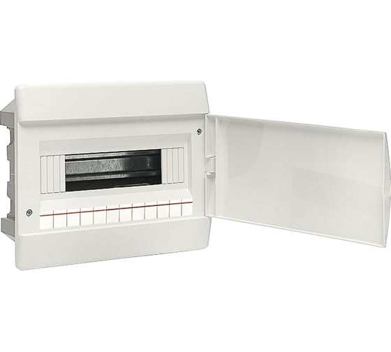 Распределительный щит EKF PROxima ЩРВ-П-12 "SlimBox" белая дверца, IP41 sb-v-12w