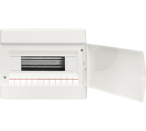 Распределительный щит EKF PROxima ЩРВ-П-12 "SlimBox" белая дверца, IP41 sb-v-12w