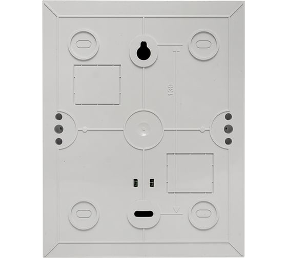 Распределительный щит EKF PROxima ЩРН-П-6 "SlimBox" белая дверца, IP41 sb-n-6w