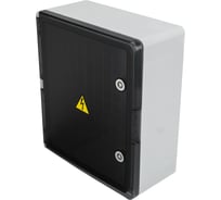 Корпус пластиковый REXANT ЩМПп с прозрачной дверцей, 370х325х150мм, IP65 11-0455