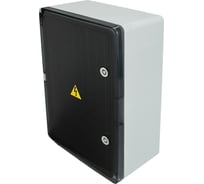 Корпус пластиковый REXANT ЩМПп с прозрачной дверцей, 450х300х160мм, IP65 11-0457