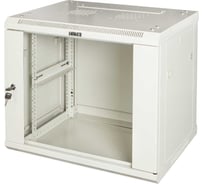 Шкаф TWT настенный Pro 22U 600x450, стеклянная дверь, II TWT-CBWPG-22U-6x4-GY