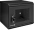 Шкаф телекоммуникационный ExeGate 10 настенный 6U EC-WM-6U.280.G.BLACK 10”, 6U, 350x280x287mm ШхГхВ, передняя дверь закаленное стекло, пыле- и влагозащита 298624 1