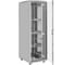 Шкаф телекоммуникационный ExeGate 19 напольный 42U EC-FS-42U.600.800.G.V.GREY 19”, 42U, 600x800x2054mm ШхГхВ , передняя дверь закаленное стекло 300276 2