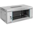 Шкаф телекоммуникационный ExeGate 19 настенный 4U EC-WM-4U.450.G.GREY 19”, 4U, 600x450x280mm ШхГхВ, передняя дверь закаленное стекло, съемные боковые панели 300251 1