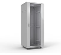 Телекоммуникационный напольный шкаф REXANT 19 47U 600х600мм, дверь стекло, серый RAL7035 04-2304