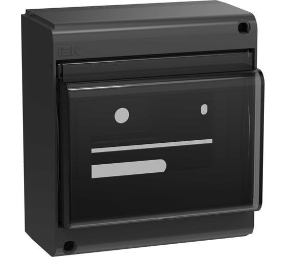 Мини Корпус UNION пластик КМПн-6 IP30 черный IEK UIM-KP72-N-06-20-K02