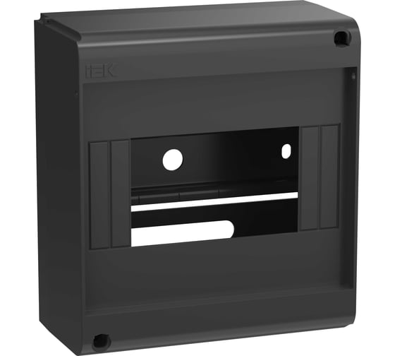Корпус пластиковый IEK UNION Mini КМПн-6 IP20 без двери черный UIM-KP71-N-06-20-K02