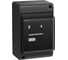 Корпус пластиковый IEK UNION Mini КМПн-4 IP30 черный UIM-KP72-N-04-20-K02 1