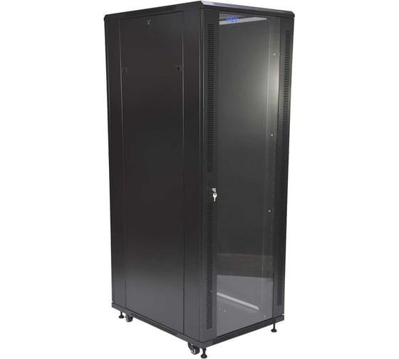 Шкаф напольный W&T 19 22U чёрный B226080NA-B