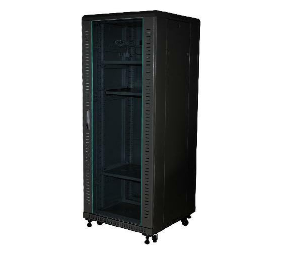 Шкаф телекоммуникационный W&T 19 дюймов 42U серверный 800x1000 черный (коробка С) C4280100BWT ( C)