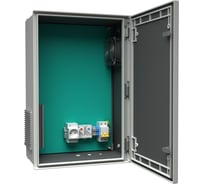 Уличный радиопроницаемый термошкаф АМАДОН с обогревом и вентиляцией. Габариты, мм: Ш400хВ600хГ230. ТШВ132.Р-40.60.23-PL