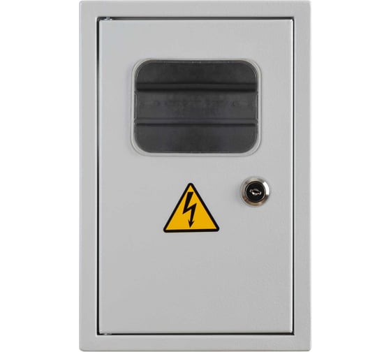 Щит распределительный-учётный Энитек ЩРУ-1Н-6 (290х190х140) IP31 (наклейка Молния) НФ-00142424
