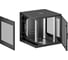 Телекоммуникационный шкаф SYSMATRIX 9U+ 650x450 ZU 6409.9302 2
