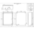 Щит с монтажной панелью МЕКАС ЩМП 65.50.22 (ЩРНМ-3) IP66 (650х500х220) 3116 4