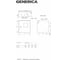 Корпус металлический GENERICA ЩУ-3/1-0 (445х400х150) У1 IP54 MKM51-N-03-54-G 3