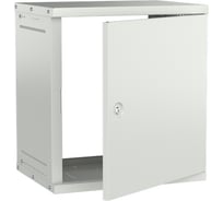 Шкаф настенный GENERICA 12U 600х450мм металлическая дверь серый LWE3-12U64-MF-G