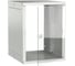 Шкаф настенный GENERICA 15U 600х650мм стеклянная дверь серый LWE3-15U67-GF-G 1