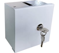 Защита розеток настенная с замком Metall78.ru В120хШ120хГ70 мм, без задней стенки ЗР/бс-01