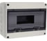 Щит распределительный бокс модульный навесной Jazzway PDB/W 4012 серый с прозрачной крышкой 12 модулей (ЩРН-ПГ-12) IP65, 5072084 17