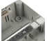 Щит распределительный бокс модульный навесной Jazzway PDB/W 4012 серый с прозрачной крышкой 12 модулей (ЩРН-ПГ-12) IP65, 5072084 28