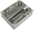 Щит распределительный бокс модульный навесной Jazzway PDB/W 4012 серый с прозрачной крышкой 12 модулей (ЩРН-ПГ-12) IP65, 5072084 20