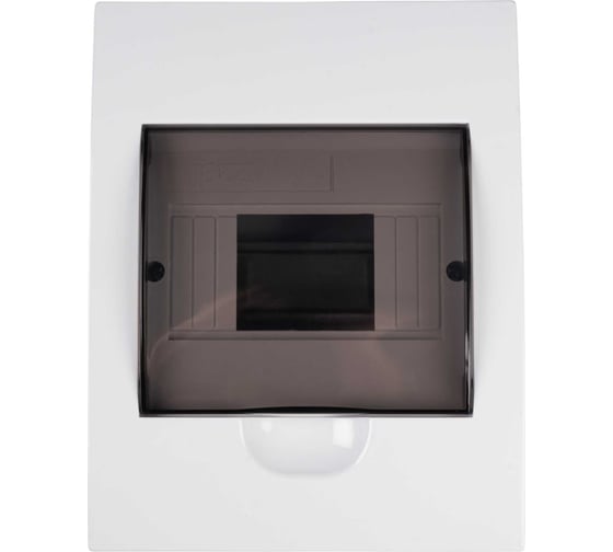 Распределительный бокс модульный встраиваемый Jazzway PDB/R 1006 белый с прозрачной крышкой 6 модулей (ЩРВ-П- 6) IP41 5071735 1