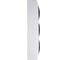 Щит распределительный бокс модульный навесной Jazzway PDB/W 1036 белый с прозрачной крышкой 36 модулей (ЩРН-П-36) IP41, 5071704 22