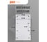 Щит распределительный бокс модульный навесной Jazzway PDB/W 1036 белый с прозрачной крышкой 36 модулей (ЩРН-П-36) IP41, 5071704 9