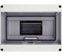 Распределительный бокс модульный навесной Jazzway PDB/W 4008 серый с прозрачной крышкой 8 модулей (ЩРН-ПГ-8) IP65 5072060
