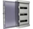 Распределительный бокс модульный навесной PDB/W 4036 Jazzway серый с прозрачной крышкой 36 модулей (ЩРН-ПГ-36) IP65 5072169 3