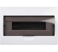 Распределительный бокс модульный встраиваемый PDB/R 1015 Jazzway белый с прозрачной крышкой 15 модулей (ЩРВ-П-15) IP41 5071797