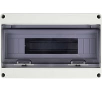 Распределительный бокс модульный навесной PDB/W 4015 Jazzway серый с прозрачной крышкой 15 модулей (ЩРН-ПГ-15) IP65 5072107