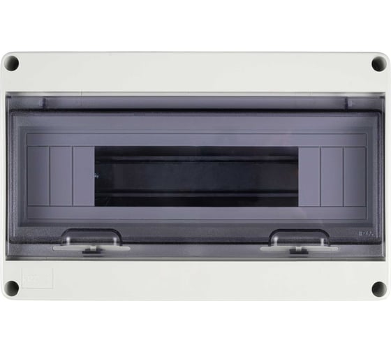 Распределительный бокс модульный навесной PDB/W 4015 Jazzway серый с прозрачной крышкой 15 модулей (ЩРН-ПГ-15) IP65 5072107