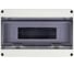 Щит распределительный бокс модульный навесной Jazzway PDB/W 4015 серый с прозрачной крышкой 15 модулей (ЩРН-ПГ-15) IP65, 5072107 1