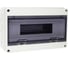 Щит распределительный бокс модульный навесной Jazzway PDB/W 4015 серый с прозрачной крышкой 15 модулей (ЩРН-ПГ-15) IP65, 5072107 17