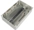 Щит распределительный бокс модульный навесной Jazzway PDB/W 4015 серый с прозрачной крышкой 15 модулей (ЩРН-ПГ-15) IP65, 5072107 27